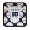 Baseball Jersey Iron On Square Patch w/ Name and Number
