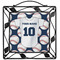 Baseball Jersey Square Trivet - w/tile