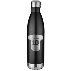 Baseball Jersey Water Bottle - 26 oz. Stainless Steel (Personalized)