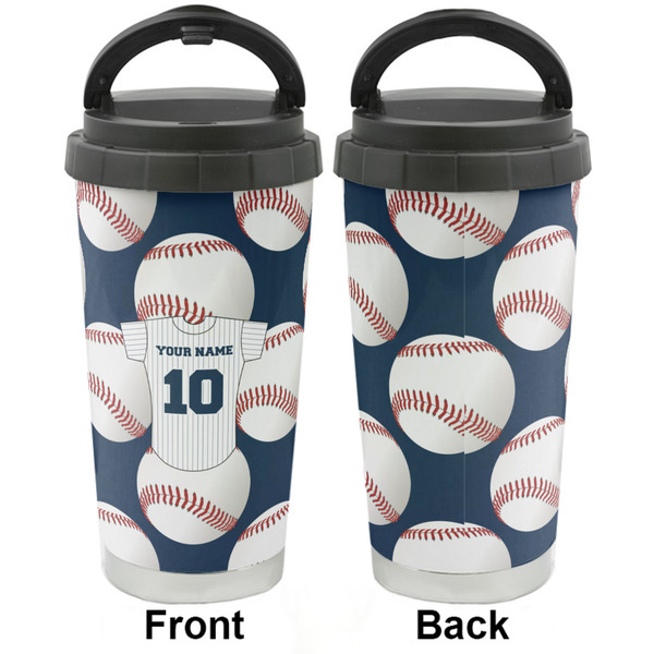 Baseball Jersey Stainless Steel Travel Cup - Apvl