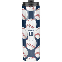Baseball Jersey Stainless Steel Skinny Tumbler - 20 oz (Personalized)