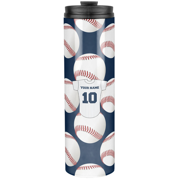 Baseball Jersey Stainless Steel Tumbler 20 Oz - Front