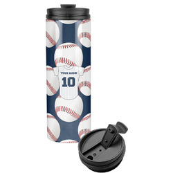 Baseball Jersey Stainless Steel Skinny Tumbler (Personalized)