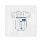 Baseball Jersey Standard Cocktail Napkins - Front View