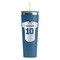 Baseball Jersey Steel Blue RTIC Everyday Tumbler - 28 oz. - Front