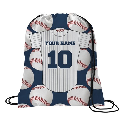 Baseball Jersey Drawstring Backpack (Personalized)