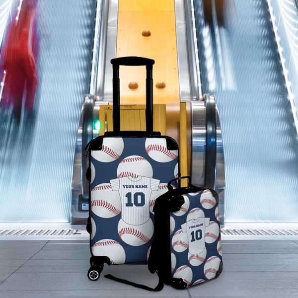 Baseball Jersey Suitcase Set 4 - IN CONTEXT