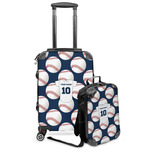Baseball Jersey Kids 2-Piece Luggage Set - Suitcase & Backpack (Personalized)