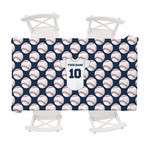 Baseball Jersey Tablecloth - 58"x102" (Personalized)
