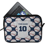 Baseball Jersey Tablet Case / Sleeve - Small (Personalized)