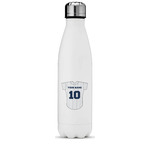 Baseball Jersey Water Bottle - 17 oz. - Stainless Steel - Full Color Printing (Personalized)