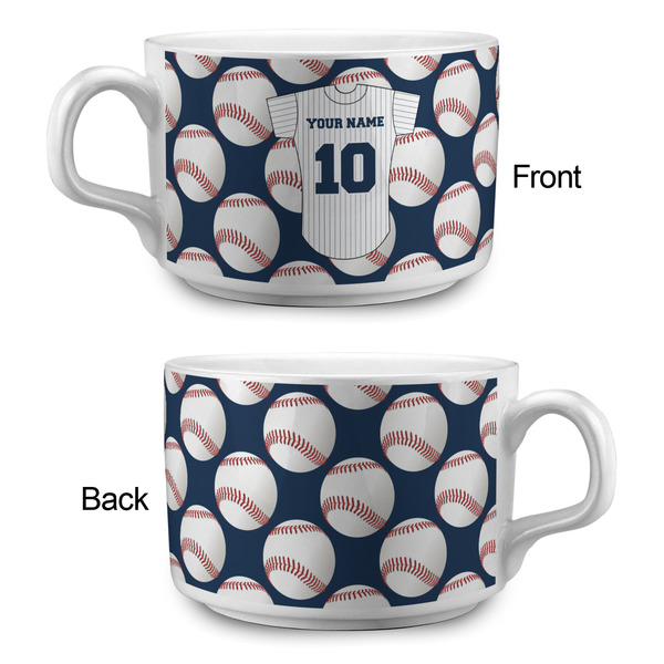 Baseball Jersey Tea Cup - Single Apvl