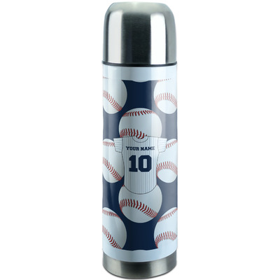 Baseball Jersey Stainless Steel Thermos (Personalized)