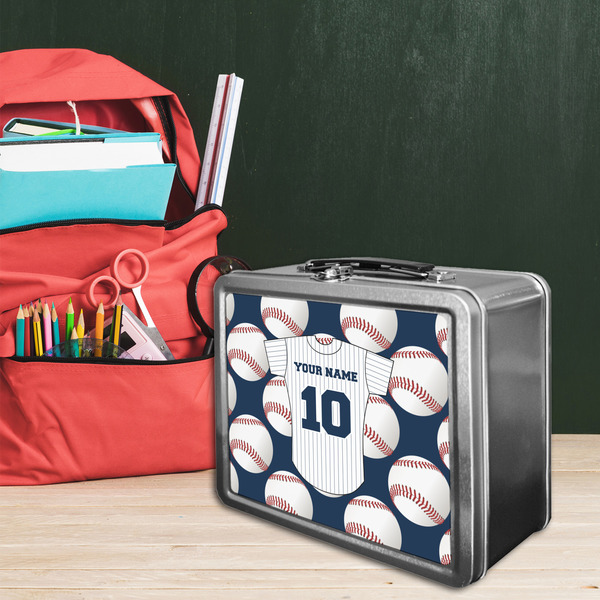 Baseball Jersey Tin Lunchbox - LIFESTYLE