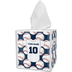 Baseball Jersey Tissue Box Cover (Personalized)