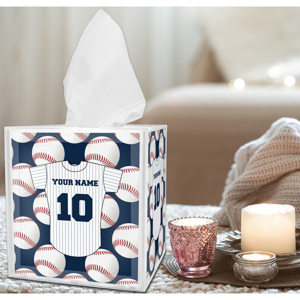 Baseball Jersey Tissue Box - LIFESTYLE