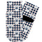 Baseball Jersey Toddler Ankle Socks - Single Pair - Front and Back