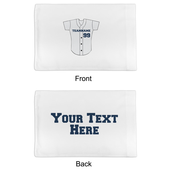 Baseball Jersey Toddler Pillow Case - APPROVAL (partial print)