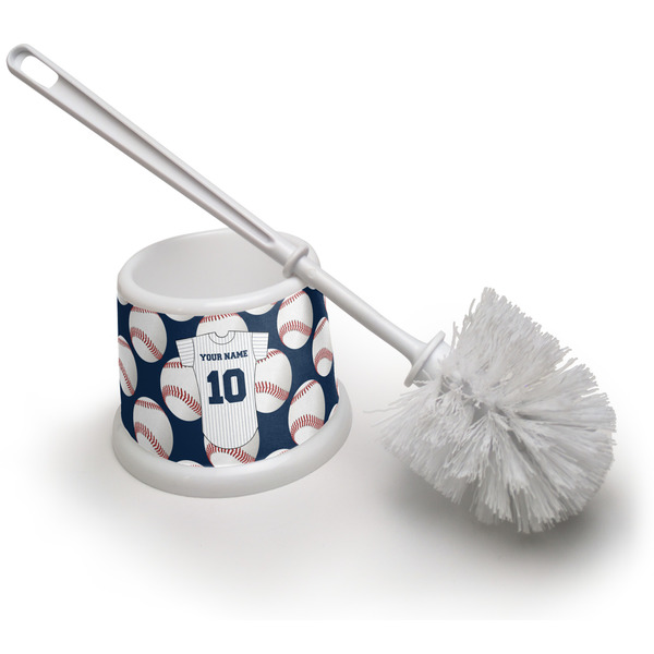 Custom Baseball Jersey Toilet Brush (Personalized)