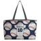 Baseball Jersey Beach Totes Bag - w/ Black Handles (Personalized)