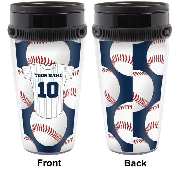 Baseball Jersey Travel Mug Approval (Personalized)