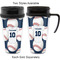 Baseball Jersey Travel Mugs - with & without Handle