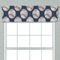 Baseball Jersey Valance - Closeup on window