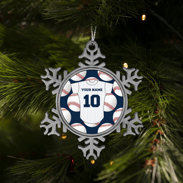 Baseball Jersey Vintage Snowflake - (LIFESTYLE)