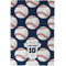 Baseball Jersey Waffle Weave Towel - Full Color Print - Approval Image