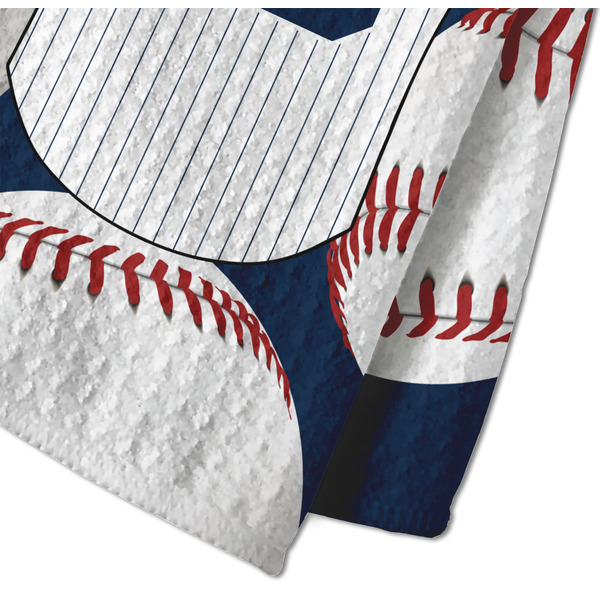 Baseball Jersey Waffle Weave Towel - Closeup of Material Image