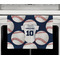 Baseball Jersey Waffle Weave Towel - Full Color Print - Lifestyle2 Image