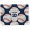 Baseball Jersey Waffle Weave Towel - Full Print Style Image