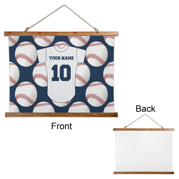 Baseball Jersey Wall Hanging Tapestry - Landscape - APPROVAL