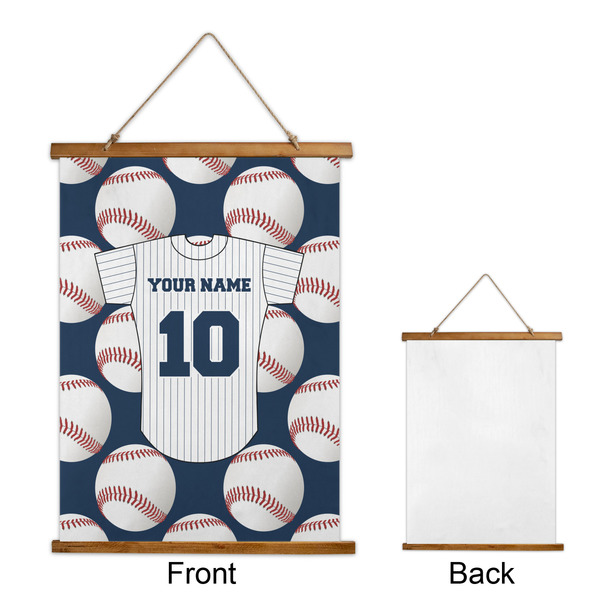 Baseball Jersey Wall Hanging Tapestry - Portrait - APPROVAL