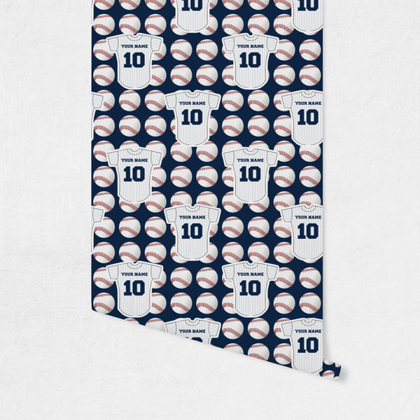 Baseball Jersey Wallpaper on Wall