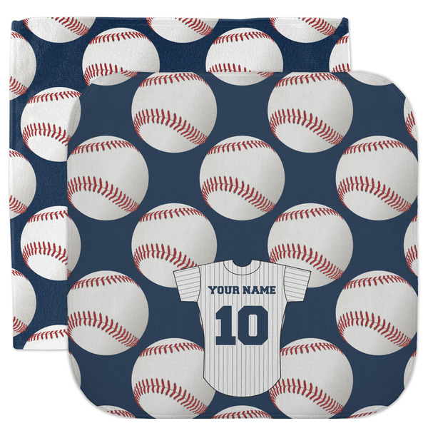 Custom Baseball Jersey Facecloth / Wash Cloth (Personalized)