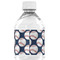 Baseball Jersey Water Bottle Label - Back View