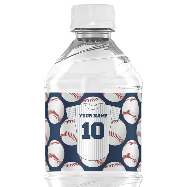 Custom Baseball Jersey Water Bottle Labels - Custom Sized (Personalized)