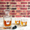 Baseball Jersey Whiskey Decanters - 26oz Square - LIFESTYLE
