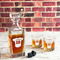 Baseball Jersey Whiskey Decanters - 30oz Square - LIFESTYLE