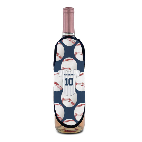 Baseball Jersey Wine Bottle Apron - IN CONTEXT