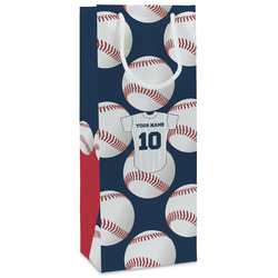 Baseball Jersey Wine Gift Bags - Matte (Personalized)