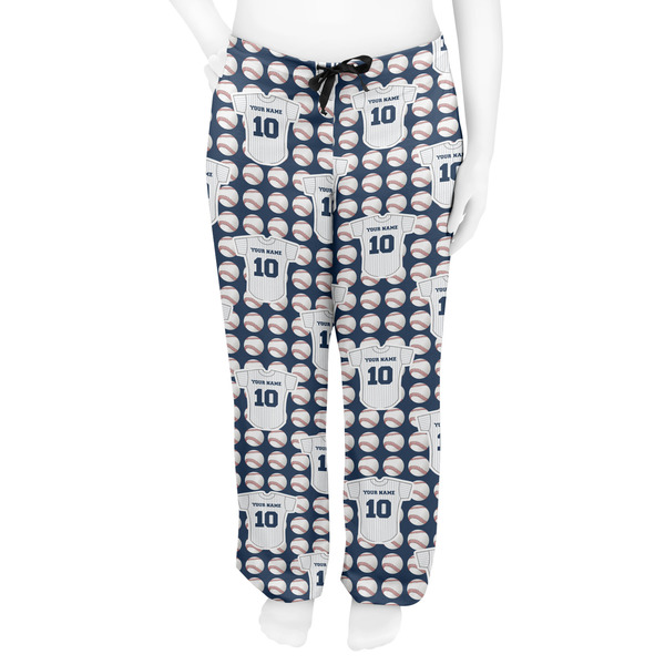 Baseball Jersey Women's Pj on model - Front