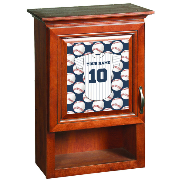 Baseball Jersey Wooden Cabinet Decal (Medium)