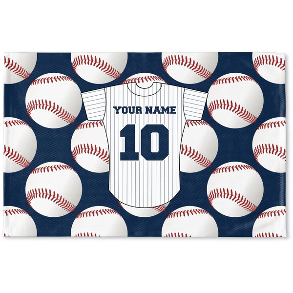Custom Baseball Jersey Woven Mat (Personalized)