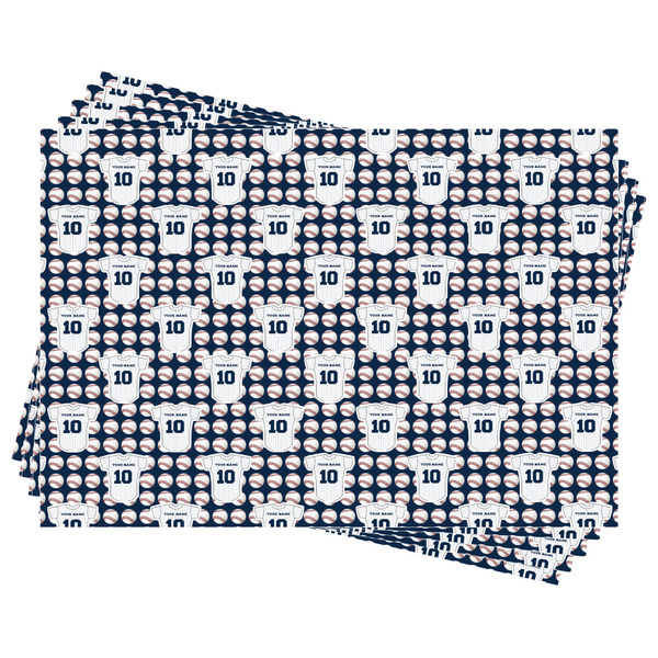 Baseball Jersey Wrapping Paper - Front & Back - Sheets Approval