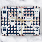 Baseball Jersey Wrapping Paper (Personalized)