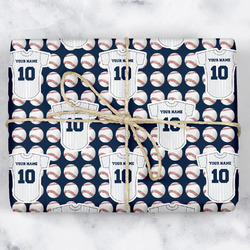 Baseball Jersey Wrapping Paper (Personalized)