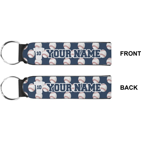 Baseball Jersey Wristlet (Front + Back)
