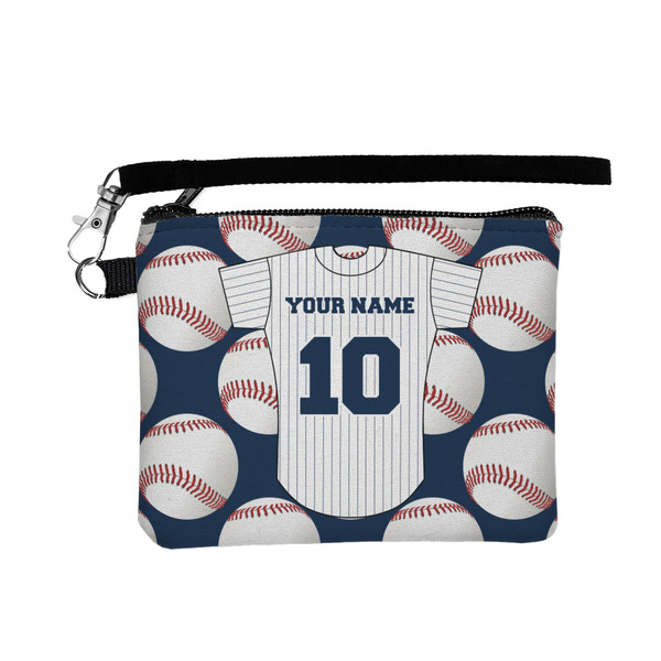 Custom Baseball Jersey Wristlet ID Case w/ Name and Number